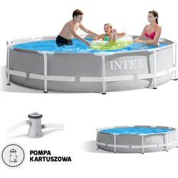 Basen stelażowy Prism Frame 305x76cm Intex