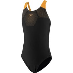 Strój kąpielowy dziewczęcy Hexagonal Tech Muscleback Speedo