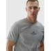 Koszulka męska TTSHM1585 4F - szary