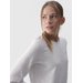 Bluza damska 4FWMM00TSWSF1469 4F - chłodny jasny szary melanż