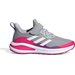 Buty FortaRun Elastic Lace Top Strap Jr Adidas - różowe/szare
