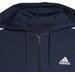 Bluza męska Essentials French Terry 3-Stripes Full-Zip Hoodie Adidas