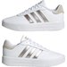 Buty Court Platform Wm's Adidas - Cloud White/Champagne Met