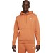 Bluza męska Sportswear Club Hooded Nike - jasna pomarańczowa