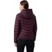 Kurtka zimowa damska 4FAW23TDJAF225 4F - ciemny fiolet