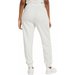 Spodnie dresowe damskie ESS+ Embroidery High-Waist Puma - białe