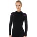 Longsleeve termoaktywny damski Thermo Brubeck - black