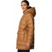 Płaszcz puchowy damski Harmony Falls Mid Down Columbia - Camel Brown