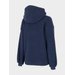 Bluza pluszowa damska H4Z22 BLD038 4F - granatowa