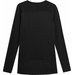 Longsleeve męski 4FSS23TFLOM078 4F - czarna