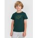 Koszulka chłopięca TTSHM2417 4F - morska zieleń