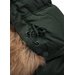 Kurtka męska Burnt Quilted Hooded Jacket Pitbull West Coast - Dark Olive