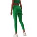 Legginsy damskie 4FWSS24TFTIF228 4F - zielony