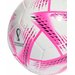 Piłka nożna Al Rihla Club 5 Adidas - biała-różowa