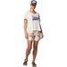 Koszulka damska Ruby Springs Graphic Columbia - Sea Salt, Foggy Hillscape