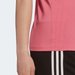 Koszulka damska Loungewear Essentials Logo Tee Adidas - rose tone/white