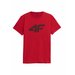 Koszulka męska 4FSS23TTSHM537 4F - czerwona