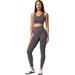 Legginsy damskie Simply Seamless Carpatree - Urban Grey