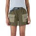 Spodenki damskie Outdoor Everyday Patagonia - Basin Green
