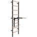 Drabinka gimnastyczna 210x80 cm z drążkiem do ćwiczeń EH-DG06 + DA31 Endorfit - czarna
