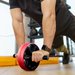 Wałek, kółko do ćwiczeń podwójne Gymtek - podwójne, czerwone