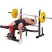 Ławka do ćwiczeń pod sztangę z wyciągiem górnym LS7206 HMS