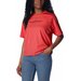 Koszulka damska North Cascades Relaxed Tee Columbia - czerwona