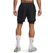 Spodenki męskie Vanish Woven 2.0 Under Armour - Black / White