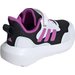 Sneakersy FortaRun 3.0 EL Jr Adidas - Core Black/Purple Burst/Cloud White