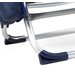 Krzesło plażowe z funkcją leżaka Sun Flex 2w1 Outtec - granatowe