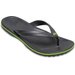 Klapki, japonki Crocband Flip Crocs - graphite/volt green