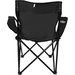 Krzesło, fotel kempingowy, wędkarski - czarny