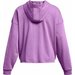 Bluza damska Rival Terry Hoodie Under Armour - fioletowa