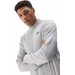 Bluza męska 4FWSS24TSWSM0949 4F - chłodny jasny szary melanż