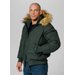 Kurtka męska Burnt Quilted Hooded Jacket Pitbull West Coast - Dark Olive