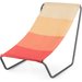 Leżak plażowy, ogrodowy Outtec - pomarańczowy