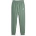 Spodnie dresowe damskie ESS+ Embroidery High-Waist Puma - zielone