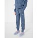 Spodnie dresowe dziewczęce HJZ22 JSPDD001 4F - denim