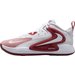 Buty halowe React Hyperset 2 Nike - biały/czerwony