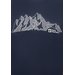 Koszulka męska Peak Graphic Jack Wolfskin - MTN midnight sky