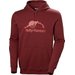 Bluza męska Nord Graphic Pull Over Hoodie Helly Hansen - mars red