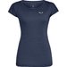 Koszulka damska Puez Melange Dry S/S Tee Salewa - navy blazer melange