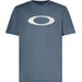 Koszulka męska O-Bold Ellipse Oakley - blackout light heather
