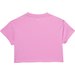 Koszulka, crop top dziewczęcy 4FJWSS24TTSHF1151 4F - jasny róż