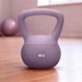 Miękki kettlebell FlexLift 4kg Gymtek - 4kg soft purple