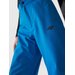 Spodnie narciarskie chłopięce na szelkach TFTRM654 4F - niebieski