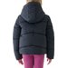 Kurtka puchowa dziewczęca TDJAF615 4F - głęboka czerń
