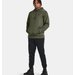 Bluza męska Armour Fleece Hoodie Under Armour - Marine OD Green/Black