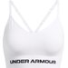 Biustonosz sportowy damski Vanish Seamless Low Bra Under Armour - White/Black