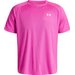 Koszulka męska Tech Textured Under Armour - Rebel Pink/White